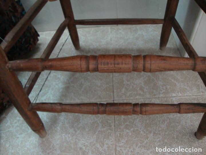 Antig&uuml;edades: silla antigua de enea - Foto 4