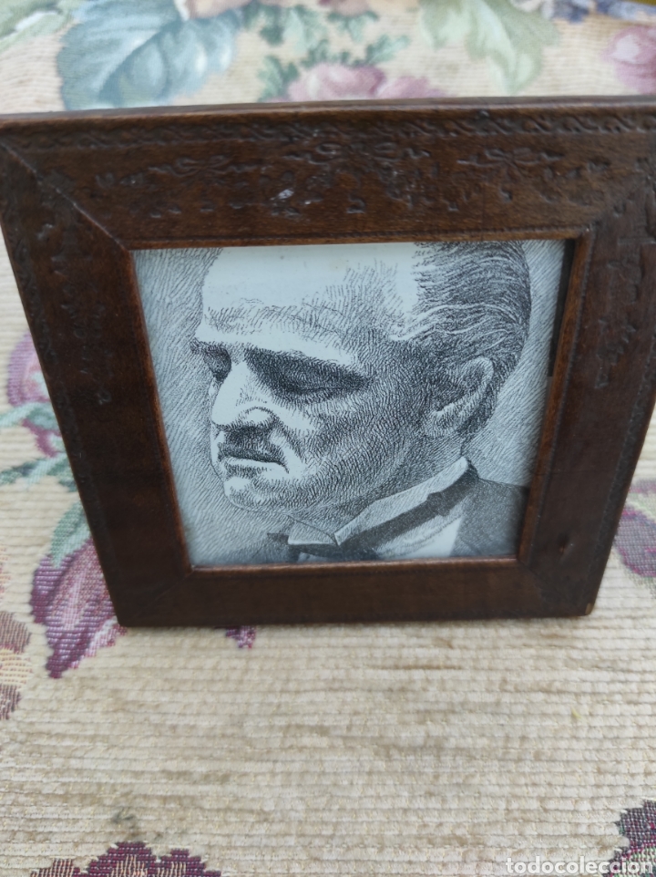 Antig&uuml;edades: Portarretratos en madera - Foto 2