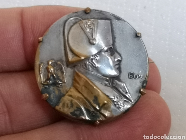 Antig&uuml;edades: Broche de &eacute;poca napole&oacute;nica, napoleon - Foto 1
