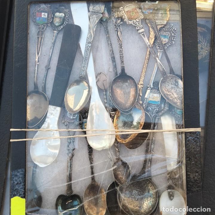 Antig&uuml;edades: Conjunto de cucharillas de plata - Foto 1