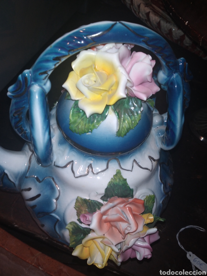 Antig&uuml;edades: Incre&iacute;ble Tetera de porcelana - Foto 2