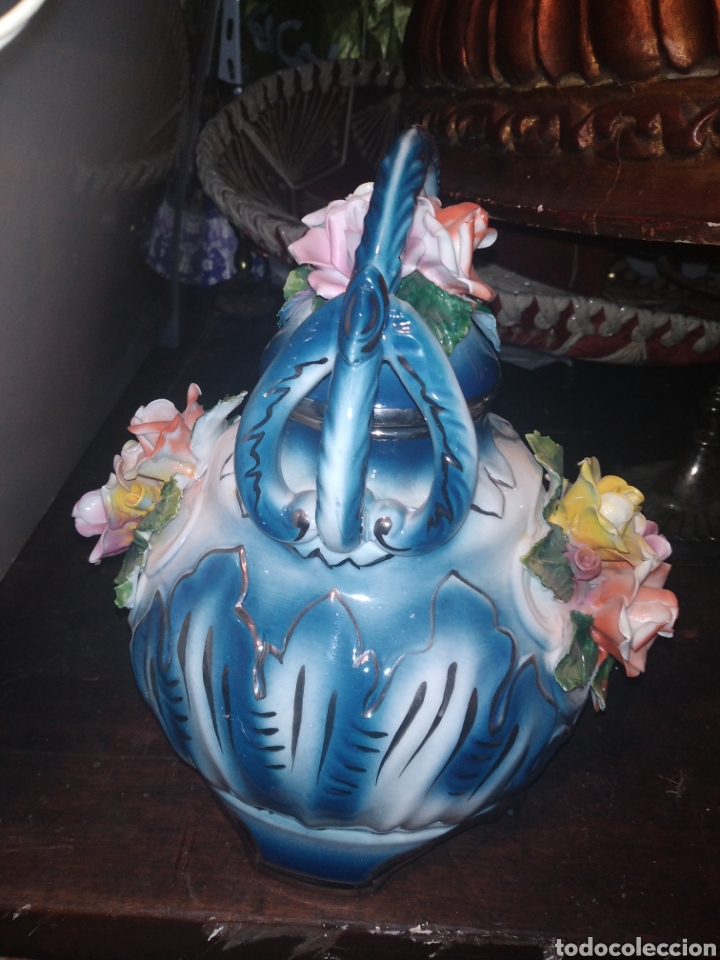 Antig&uuml;edades: Incre&iacute;ble Tetera de porcelana - Foto 5