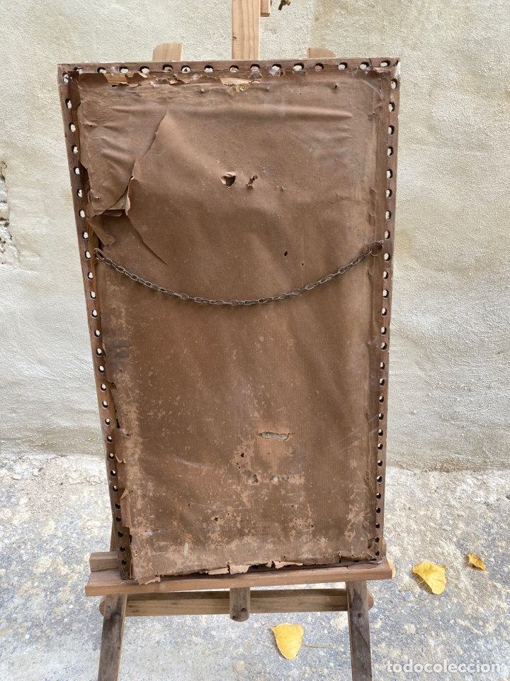 Antig&uuml;edades: Antiguo espejo con marco - Foto 6