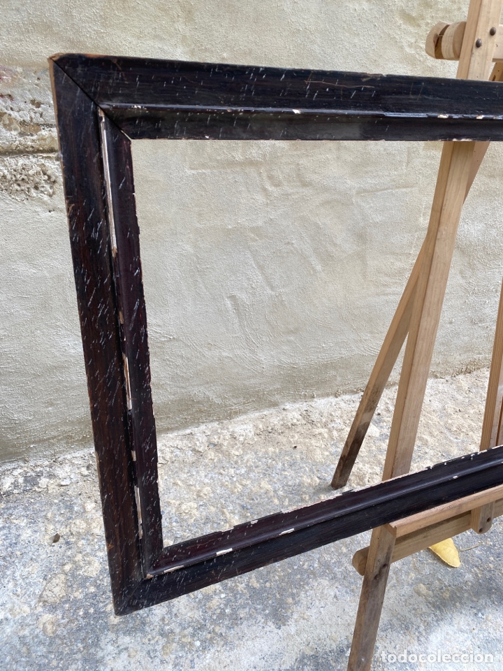 Antig&uuml;edades: Marco de madera 132cmx64,5cm - Foto 2