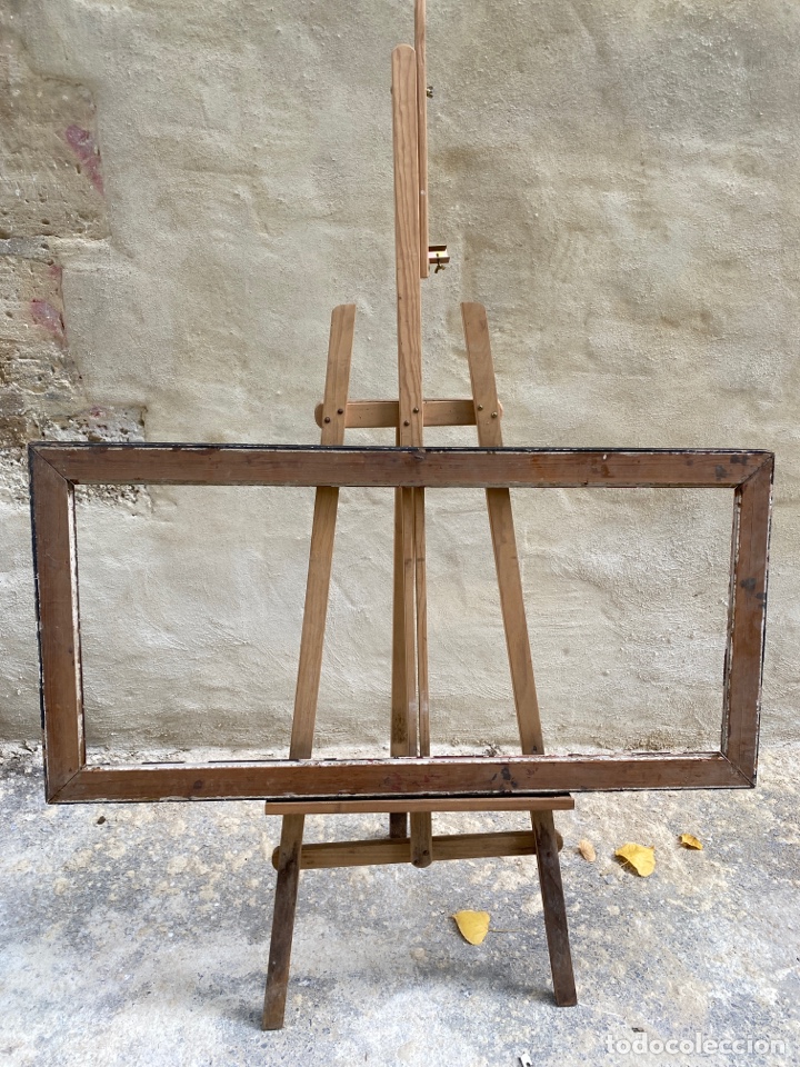 Antig&uuml;edades: Marco de madera 132cmx64,5cm - Foto 4