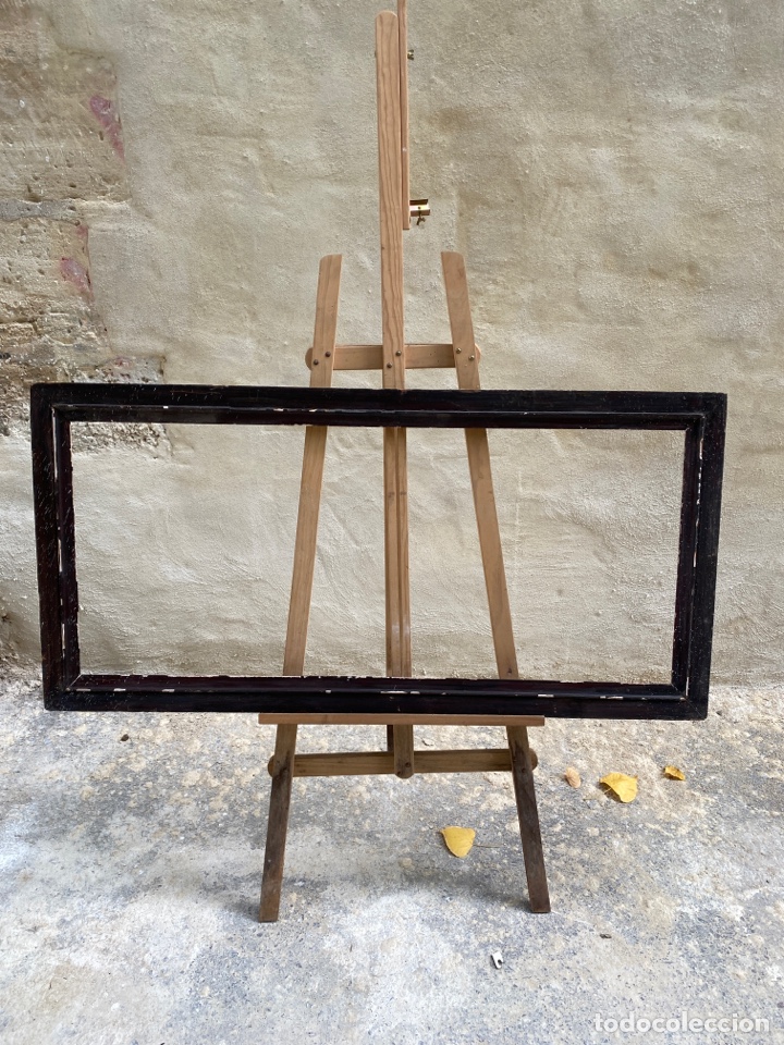 Antig&uuml;edades: Marco de madera 132cmx64,5cm - Foto 1