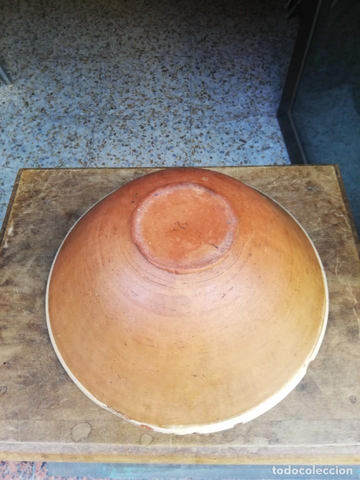 Antig&uuml;edades: CUENCO DE CER&Aacute;MICA DE TERUEL S. XIX - Foto 3