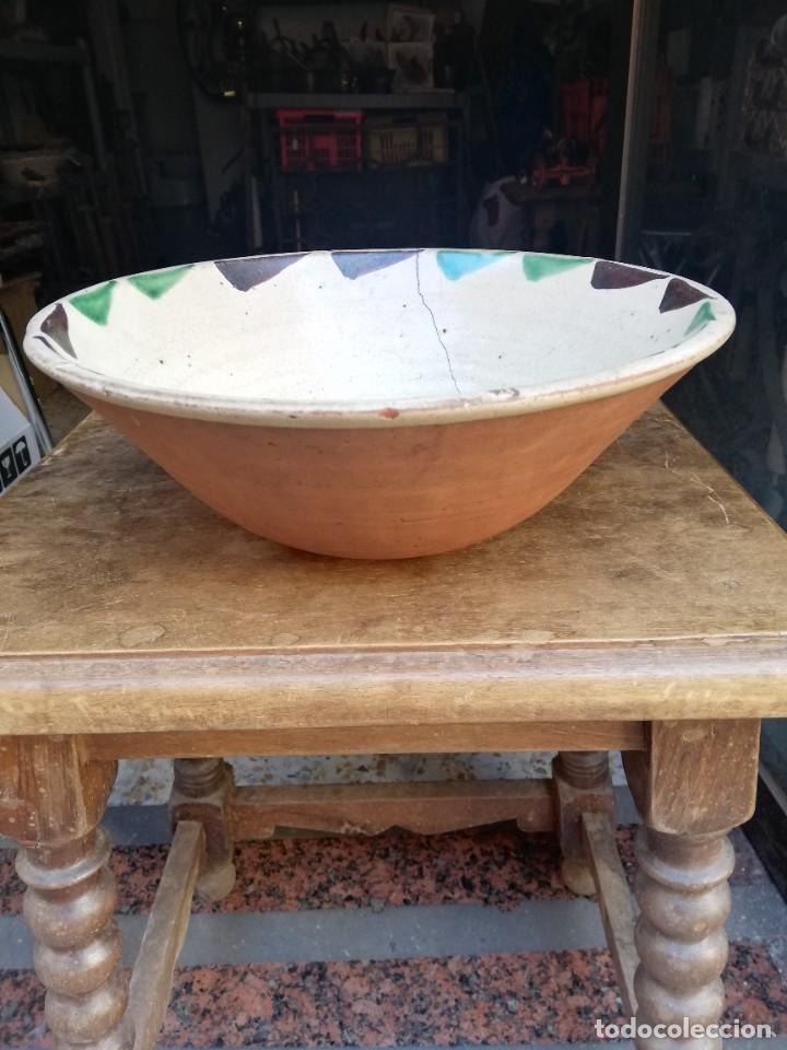 Antig&uuml;edades: CUENCO DE CER&Aacute;MICA DE TERUEL S. XIX - Foto 5