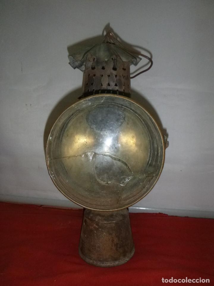 Antig&uuml;edades: FAROL MINERO CARBURO PARA RESTAURAR - Foto 1
