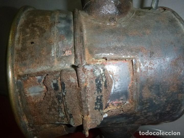 Antig&uuml;edades: FAROL MINERO CARBURO PARA RESTAURAR - Foto 4