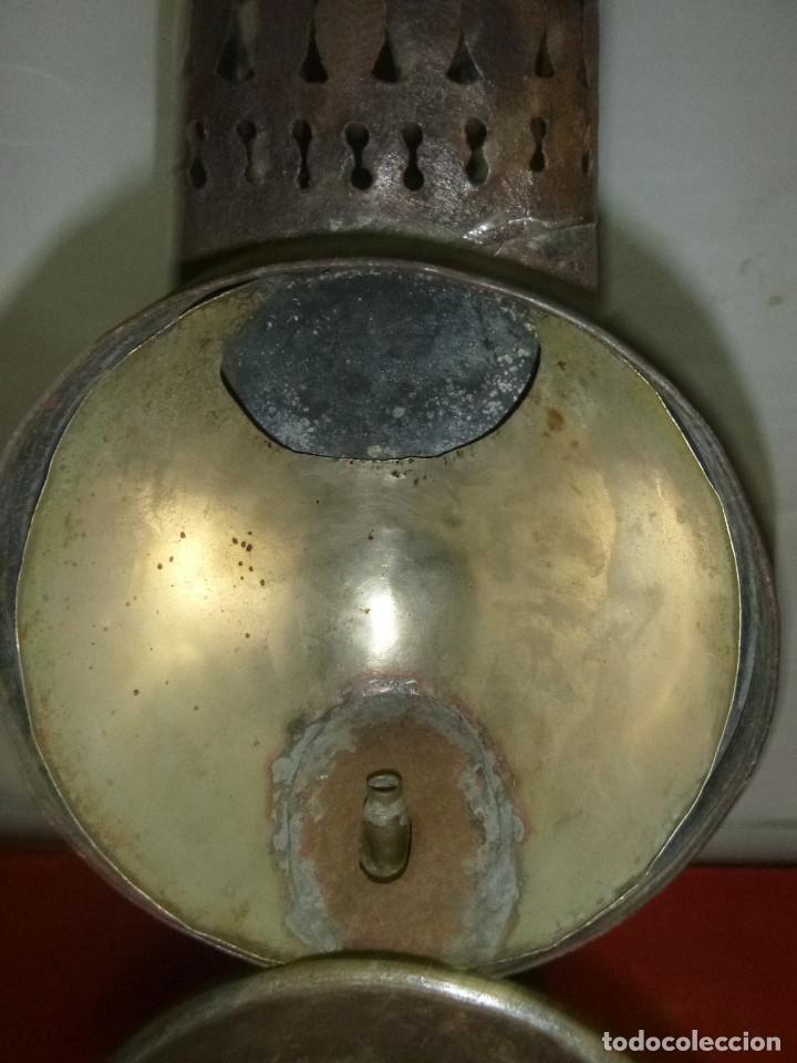 Antig&uuml;edades: FAROL MINERO CARBURO PARA RESTAURAR - Foto 6