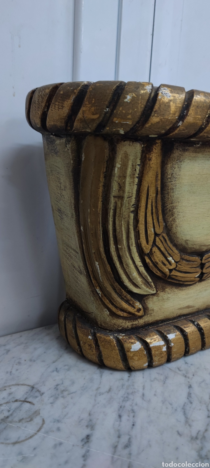 Antig&uuml;edades: Revistero de madera - Foto 4