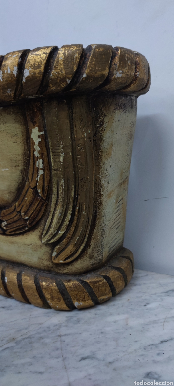 Antig&uuml;edades: Revistero de madera - Foto 5