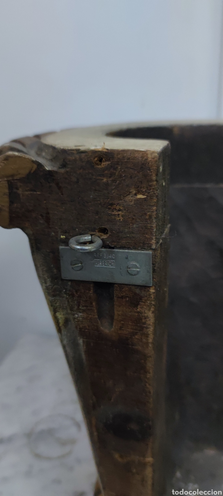 Antig&uuml;edades: Revistero de madera - Foto 14