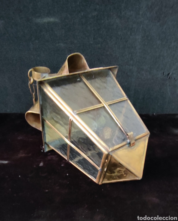 Antig&uuml;edades: Farolillo de jard&iacute;n - Foto 2