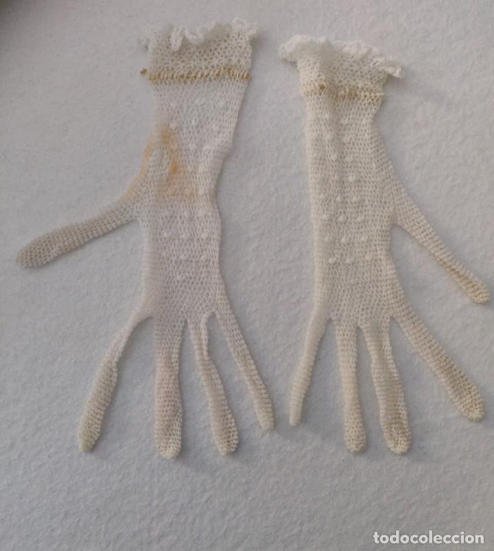 Antig&uuml;edades: Guantes de rejilla - Foto 1