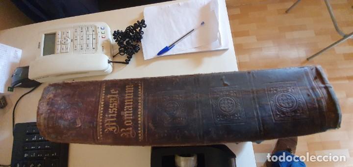 Antigüedades: 3 libros missale romanum año 1921 y 1940 - Foto 11 - 286319553