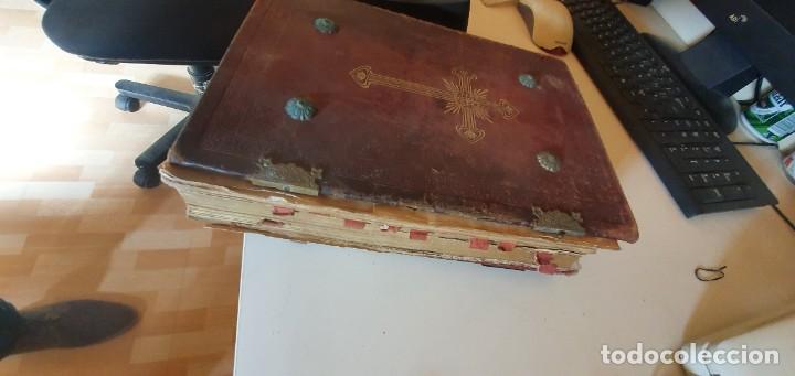 Antigüedades: 3 libros missale romanum año 1921 y 1940 - Foto 12 - 286319553