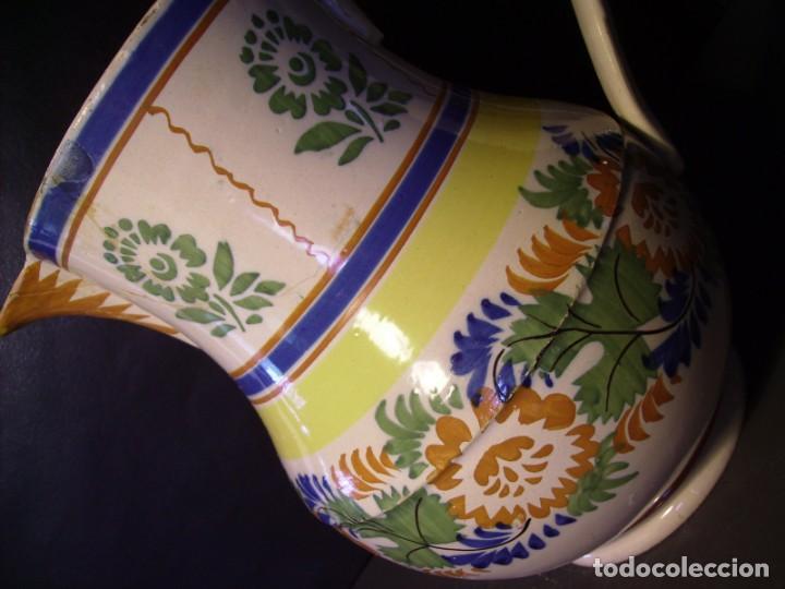 Antig&uuml;edades: GRAN JARRA CER&Aacute;MICA DECORADA XIX - Foto 11