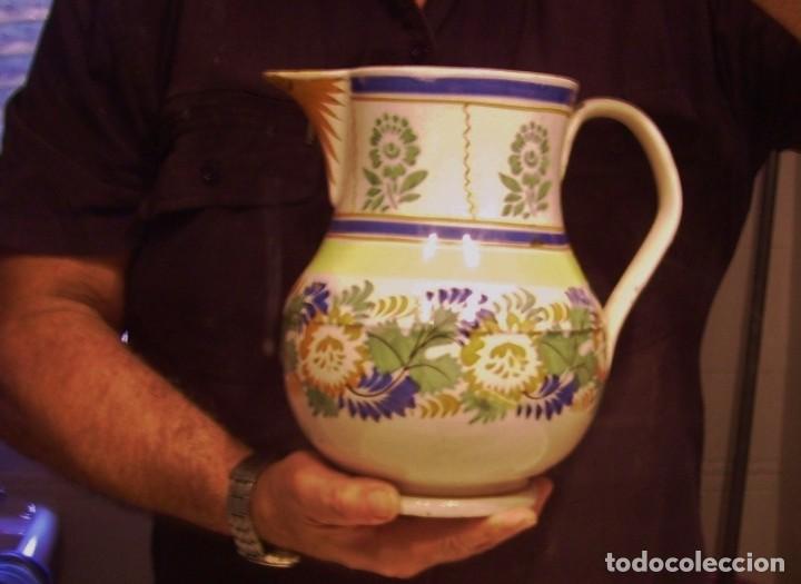 Antig&uuml;edades: GRAN JARRA CER&Aacute;MICA DECORADA XIX - Foto 22