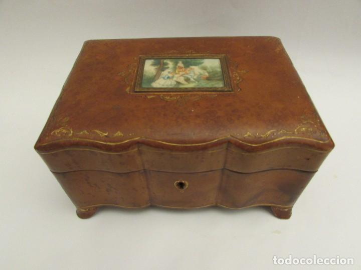 Antig&uuml;edades: CAJA JOYERO FRANCESA S.XIX - Foto 1