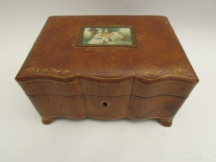 Antig&uuml;edades: CAJA JOYERO FRANCESA S.XIX - Foto 2
