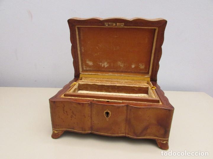 Antig&uuml;edades: CAJA JOYERO FRANCESA S.XIX - Foto 3