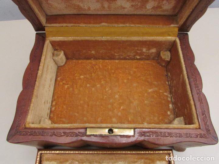 Antig&uuml;edades: CAJA JOYERO FRANCESA S.XIX - Foto 5