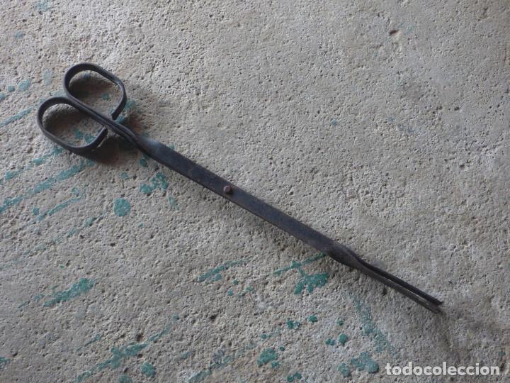 Antig&uuml;edades: Tenazas,para chimenea. - Foto 3