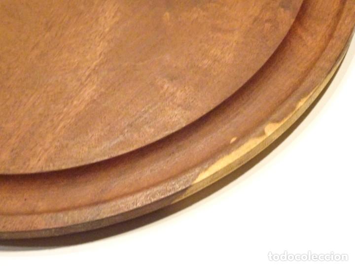Antig&uuml;edades: Plato Tabla madera maciza - Foto 2