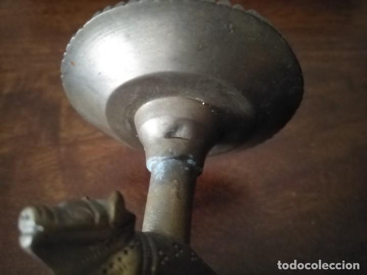 Antig&uuml;edades: Candelabro Velero India. - Foto 6