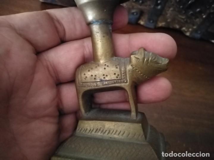 Antig&uuml;edades: Candelabro Velero India. - Foto 8