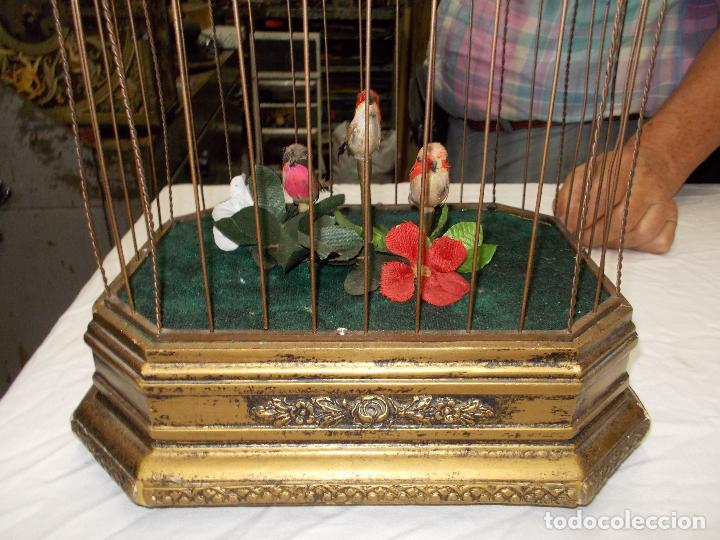 Antig&uuml;edades: jaula pajaros automata - Foto 2