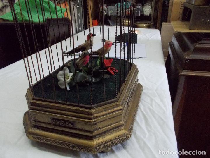 Antig&uuml;edades: jaula pajaros automata - Foto 3