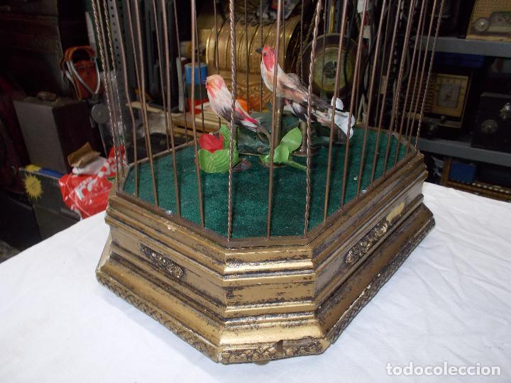 Antig&uuml;edades: jaula pajaros automata - Foto 4