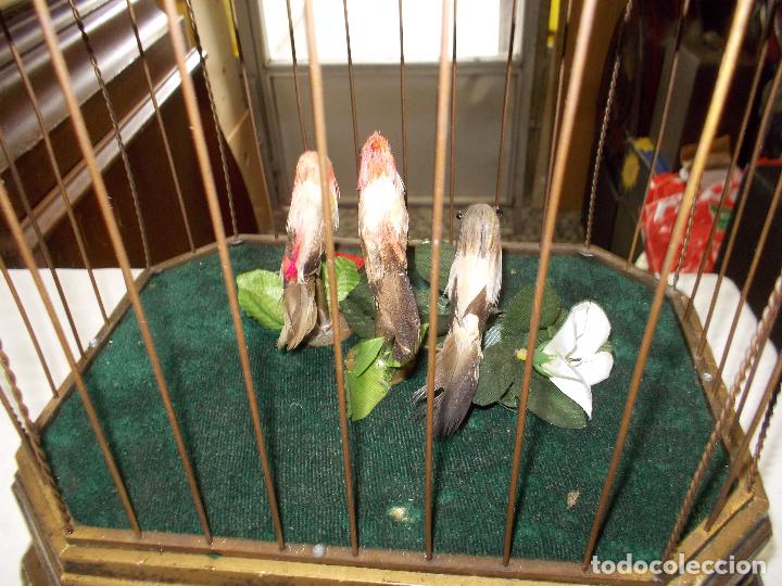 Antig&uuml;edades: jaula pajaros automata - Foto 6