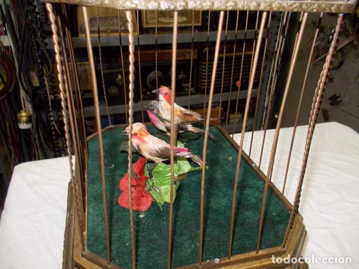 Antig&uuml;edades: jaula pajaros automata - Foto 10