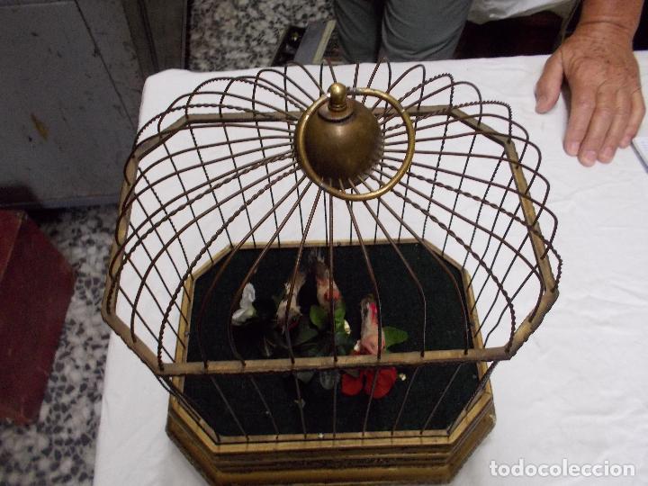 Antig&uuml;edades: jaula pajaros automata - Foto 13