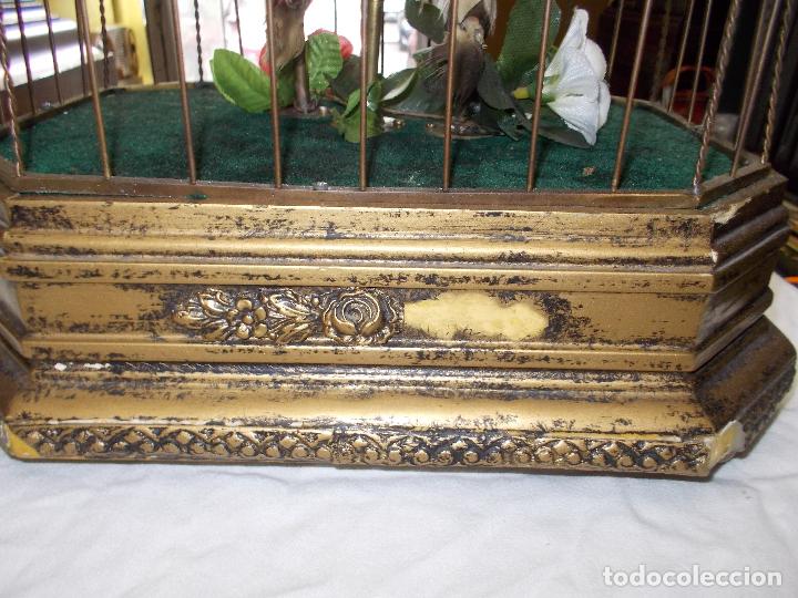 Antig&uuml;edades: jaula pajaros automata - Foto 14