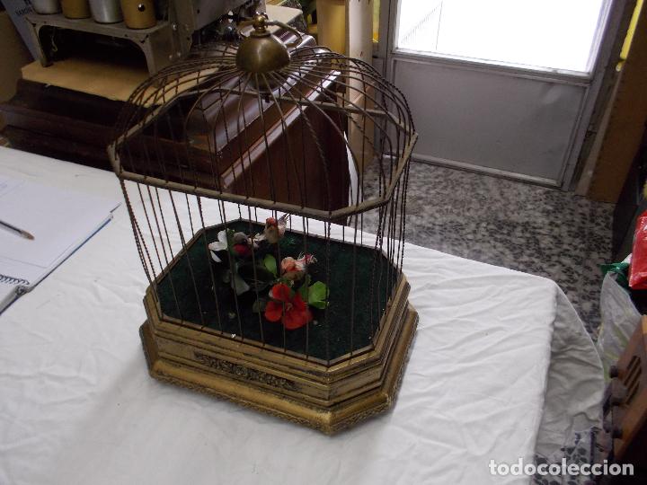 Antig&uuml;edades: jaula pajaros automata - Foto 22