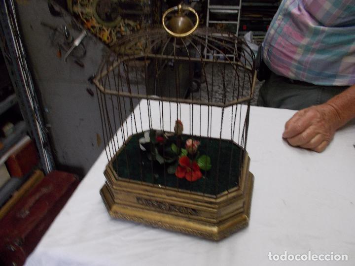 Antig&uuml;edades: jaula pajaros automata - Foto 1