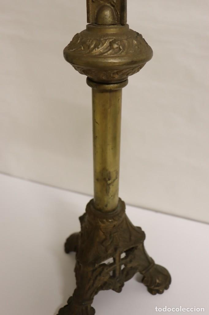 Antig&uuml;edades: Crucifijo de bronce - Foto 4