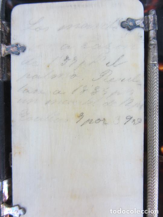 Antig&uuml;edades: Carnet de baile, siglo XIX - Foto 4