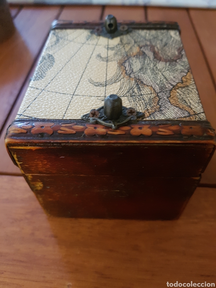 Antig&uuml;edades: Cajita de madera - Foto 3