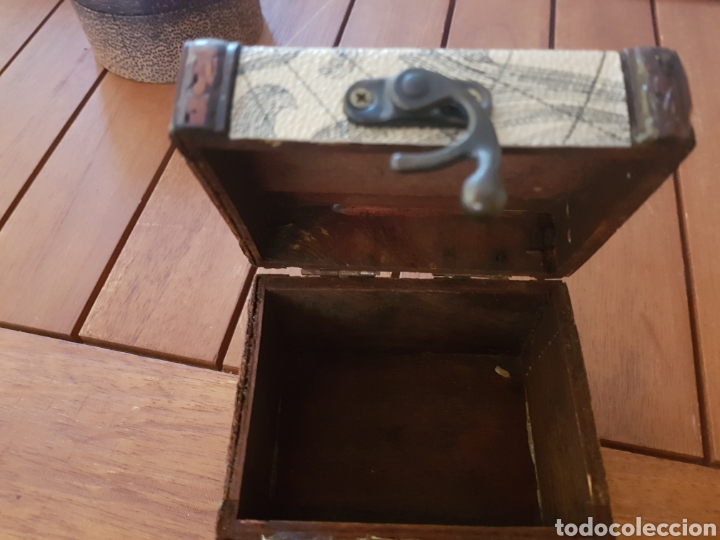 Antig&uuml;edades: Cajita de madera - Foto 7