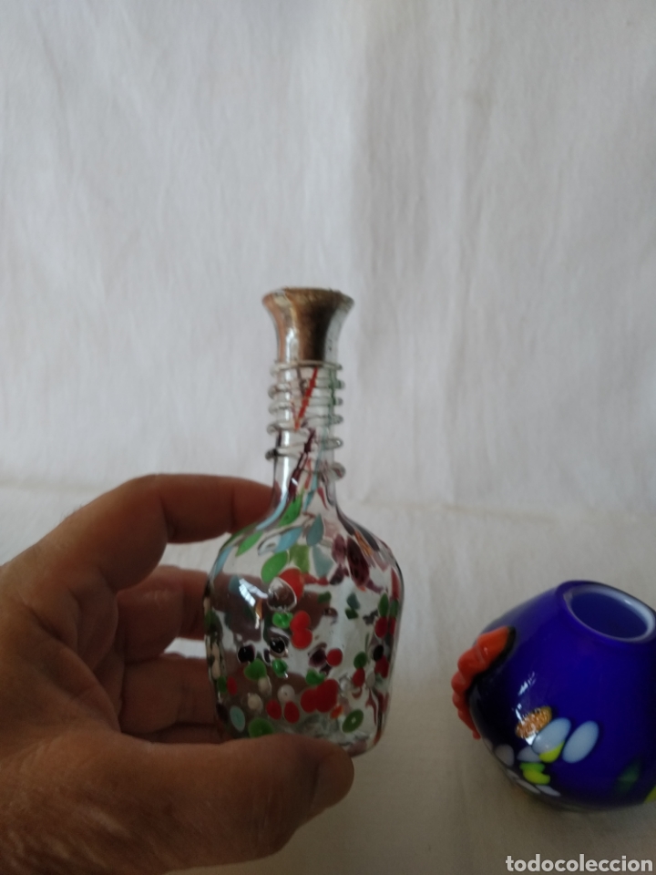 Antig&uuml;edades: PAREJA TARROS CRISTAL MURANO - Foto 5