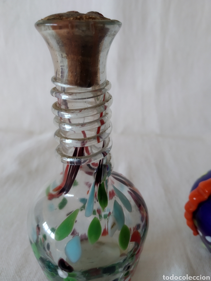 Antig&uuml;edades: PAREJA TARROS CRISTAL MURANO - Foto 7