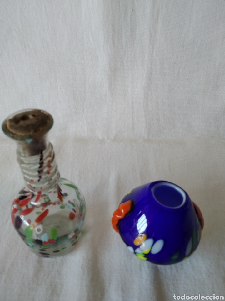 Antig&uuml;edades: PAREJA TARROS CRISTAL MURANO - Foto 8