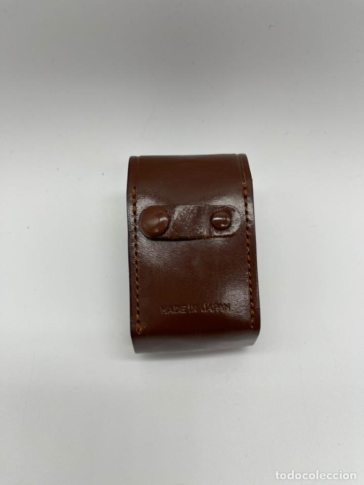 Antig&uuml;edades: PEQUE&Ntilde;A FUNDA DE CUERO MARRON - Foto 1