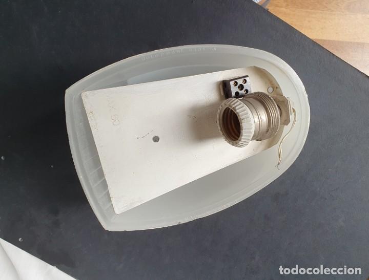 Antig&uuml;edades: APLIQUE VIDRIO MATE - Foto 4